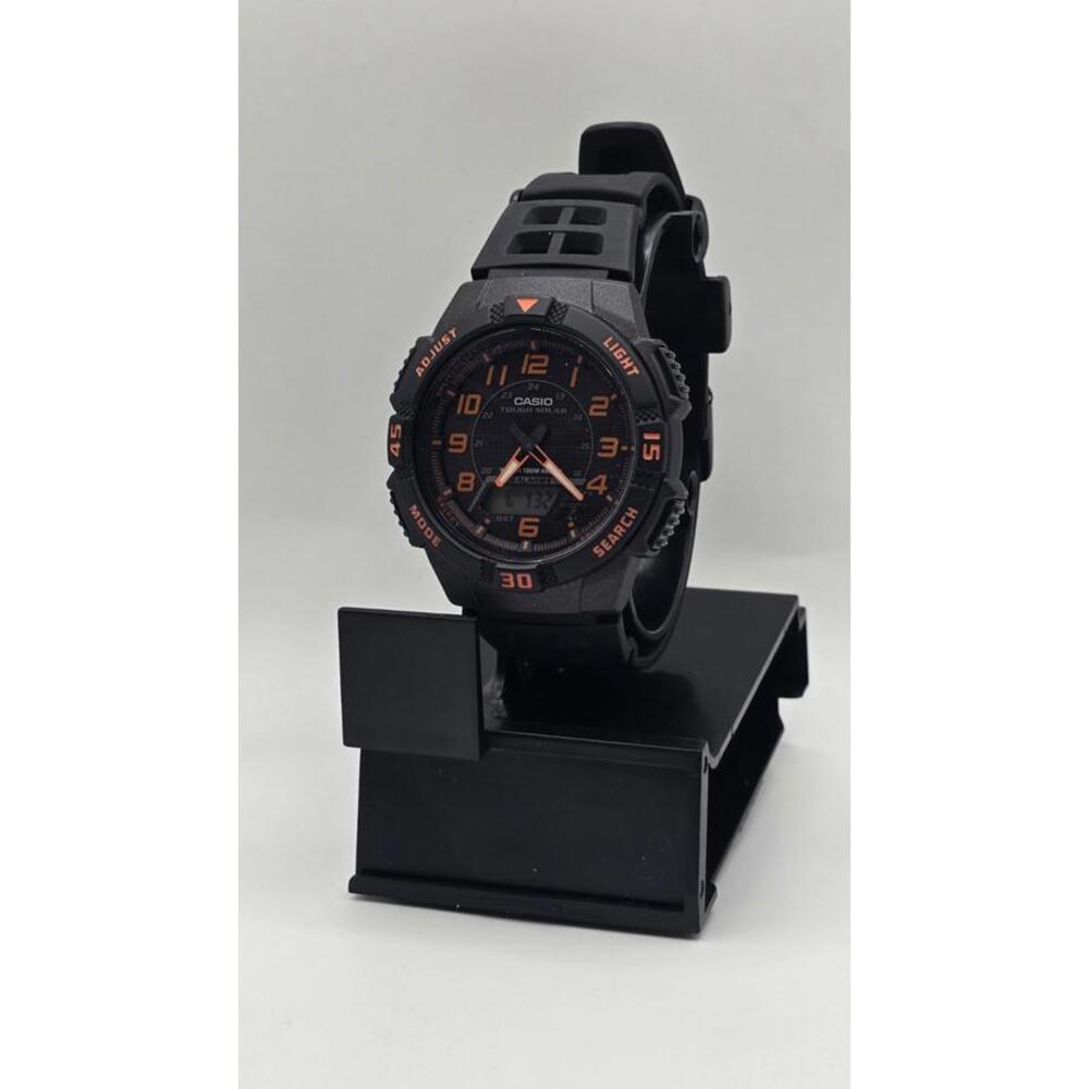 Casio watch Digital Analog Tough Solar AQS800W-1B2V Men's World Time 5 Alarms